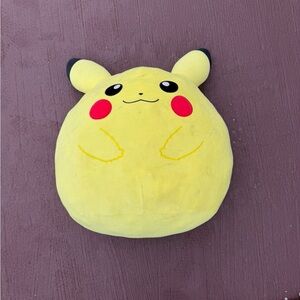 Yellow Pikachu Plush Pillow